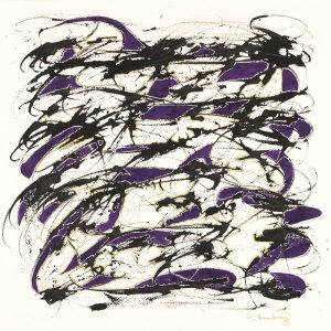 Purple and Black