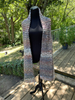 The Jackson Pollack shawl