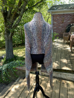 The Jackson Pollack shawl